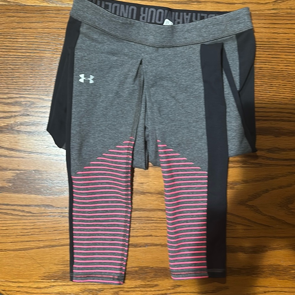 XS under armor yoga pants gently used